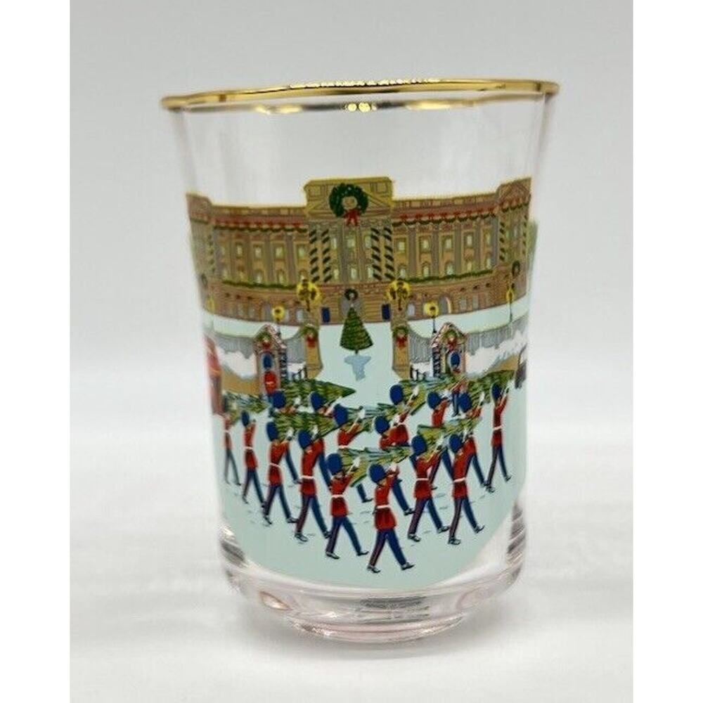 Anthropologie Holiday In The City Juice Glass 2024 Single London
